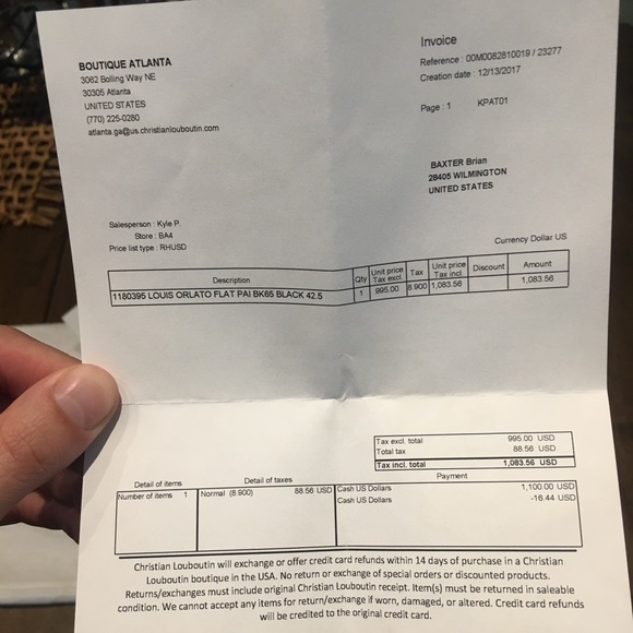 Christian Louboutin 42.5 Men’s Shoe - Picture 4 of 6